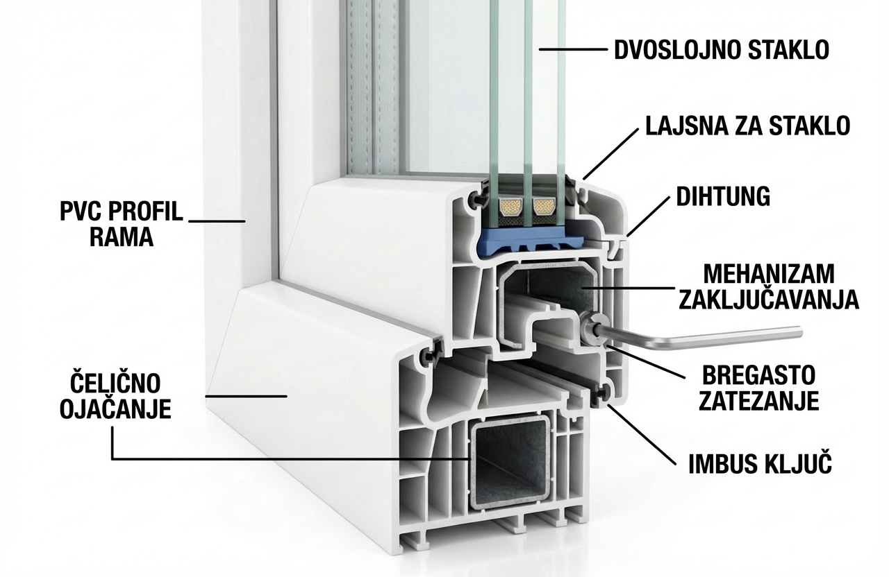 Adjusting,The,White,Plastic,Window.,A,Worker,Uses,A,Hexagon